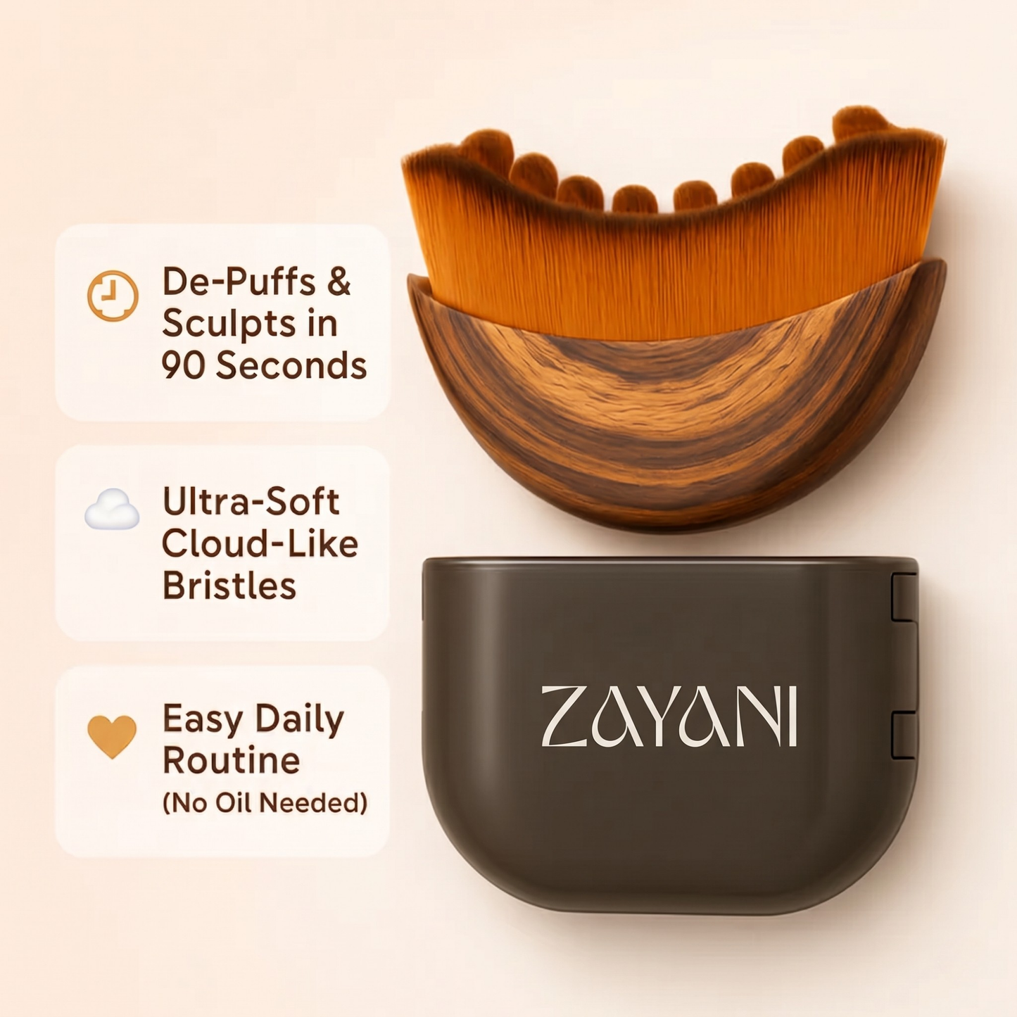 Zayani Lymphatic Face Brush